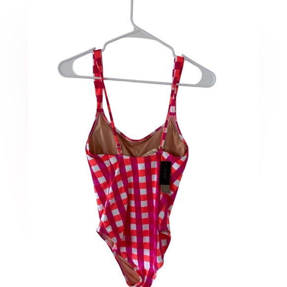 SZ Blocks X J. Crew NEW Gingham One Piece Swimsuit - Picture 4 of 7